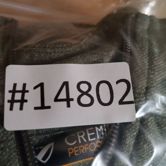 Cremieux Sweater Men XXL Green Performance 1/4 Zip Lightweight Long Sleeve - Picture 9 of 9